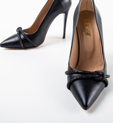 Pantofi dama Casette Negri 3