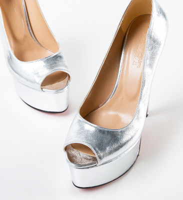 Pantofi dama Cohan Argintii
