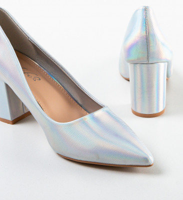 Pantofi dama Keri Argintii