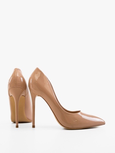 Pantofi dama Lether Nude