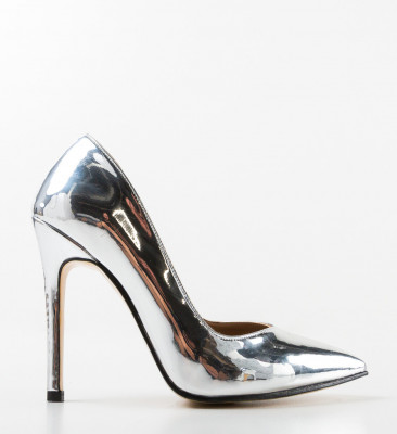 Pantofi dama Lonic Argintii