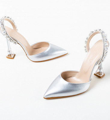 Pantofi dama Melgaf Argintii