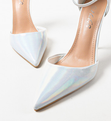 Pantofi dama Serrano Argintii