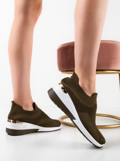 Pantofi sport dama Cross Khaki