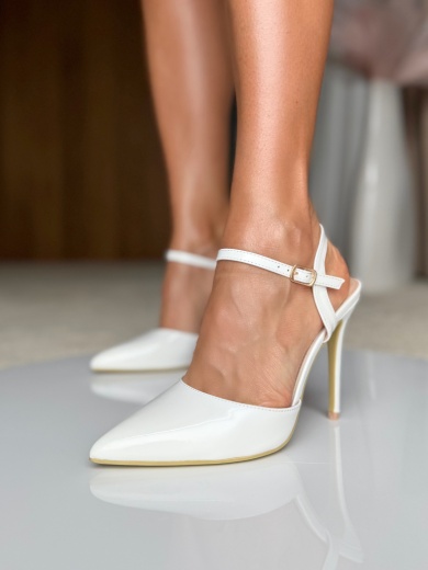 Pantofi stiletto dama Jaximet Albi
