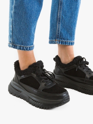 Sneakers dama Jahe Negre
