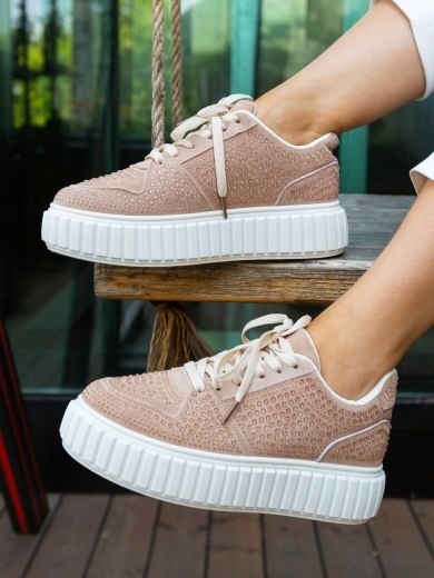 Sneakers dama Nirat Khaki