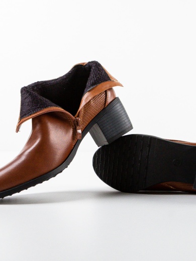 Botine dama Avor Camel