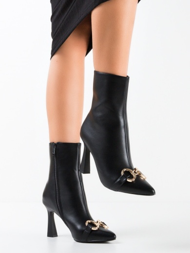 Botine dama Coates Negre