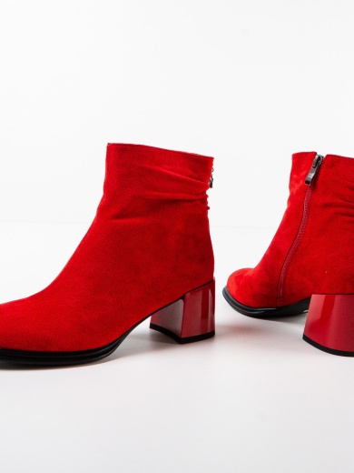 Botine dama Dryx Rosii