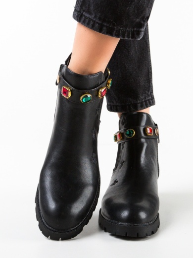 Botine dama Eira Negre