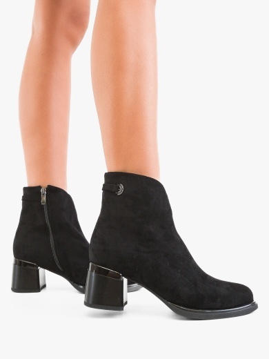 Botine dama Morris Negre