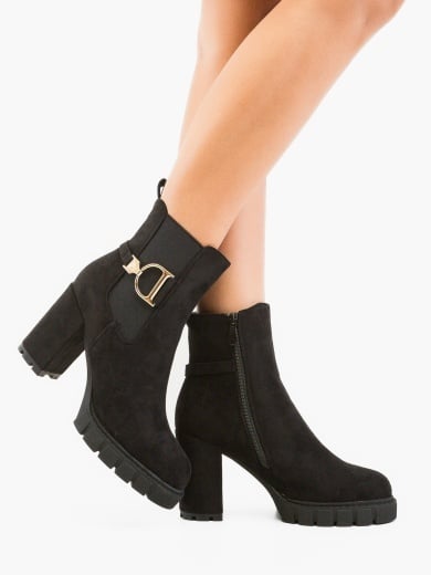 Botine dama Oley Negre