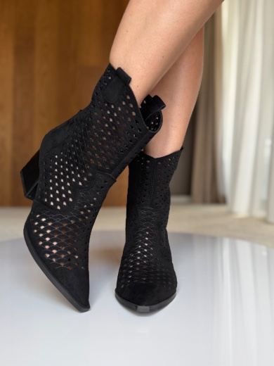 Botine dama Syon Negre