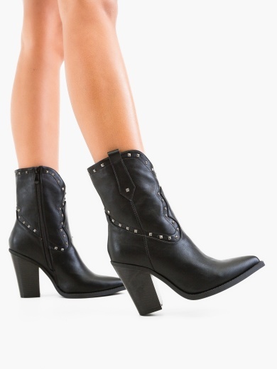 Botine dama Tommy Negre