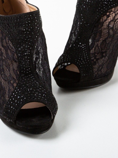 Botine dama Trevor Negre
