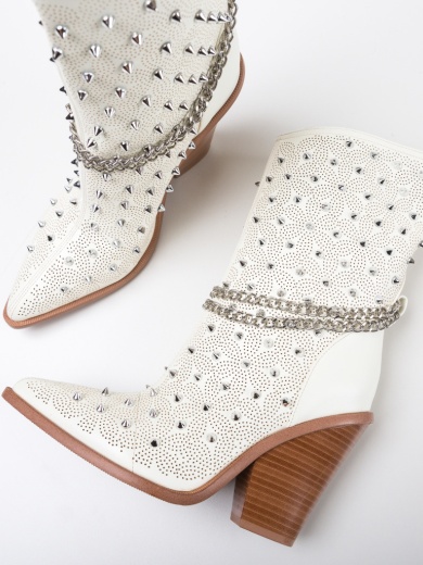 Botine Glov Albe