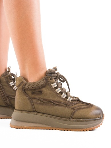 Ghete dama Jazmine Khaki