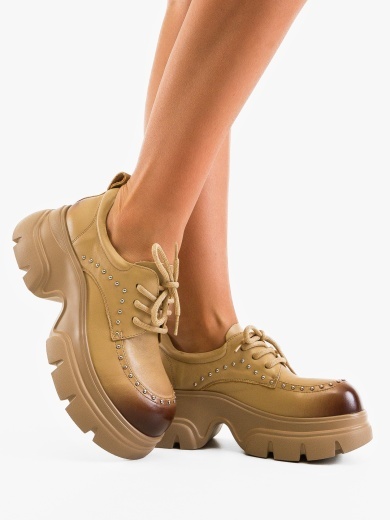 Pantofi Casual Anish Bej
