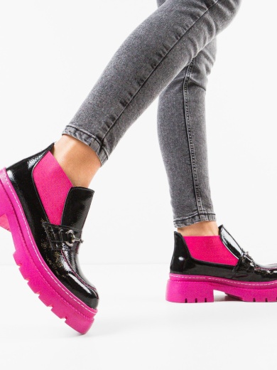Pantofi Casual dama Soga Fuchsia
