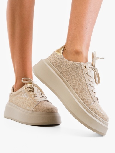 Pantofi Casual Ganey Bej 2
