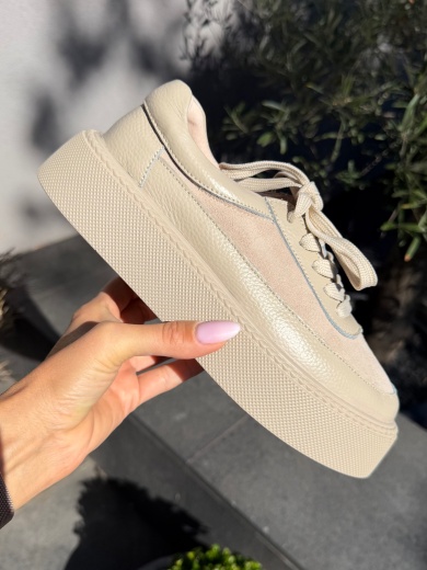 Pantofi Casual Retegan Bej