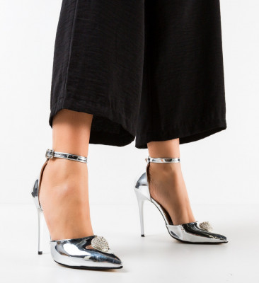 Pantofi dama Arahan Argintii