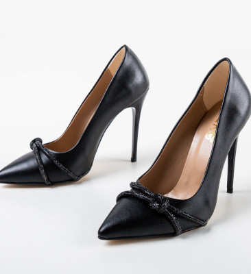 Pantofi dama Casette Negri 3