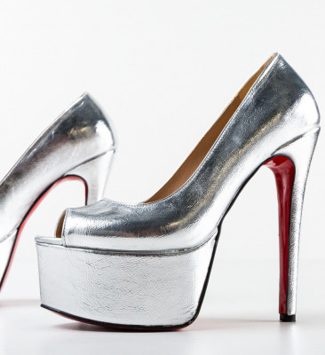 Pantofi dama Cohan Argintii