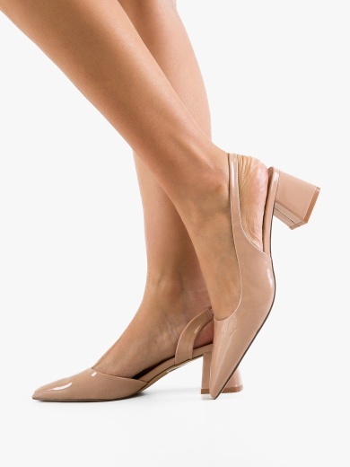 Pantofi dama Deder Nude 2