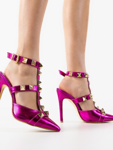 Pantofi dama Habilay Fuchsia 2
