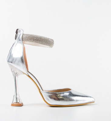 Pantofi dama Romina Argintii