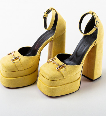 Pantofi dama Versoma Galbeni
