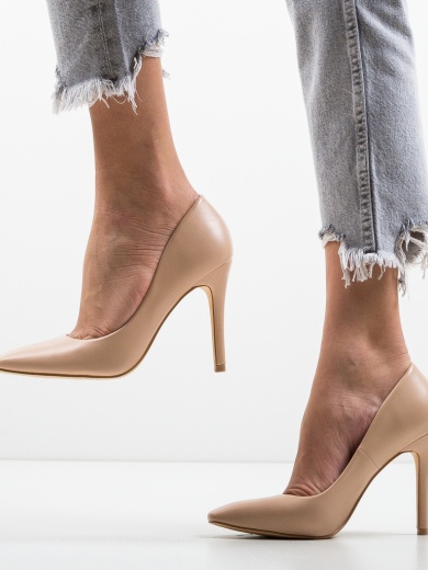 Pantofi Dean Nude