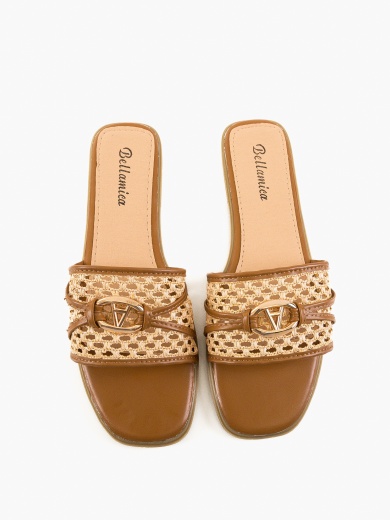 Papuci dama Madiha Camel