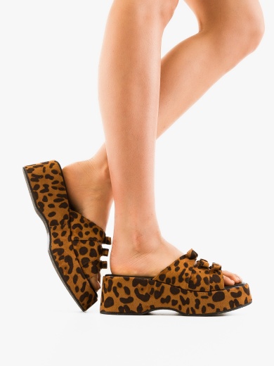 Platforme Anisa Animal Print