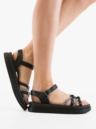 Sandale dama Deep Negre
