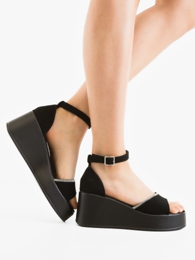 Sandale dama Polaria Negre
