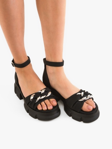 Sandale dama Rashid Negre