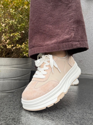 Sneakers dama Dynal Bej