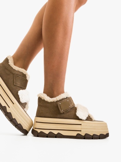 Sneakers dama Ojuh Khaki