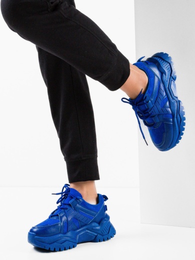 Sneakers dama Phelps Albastri