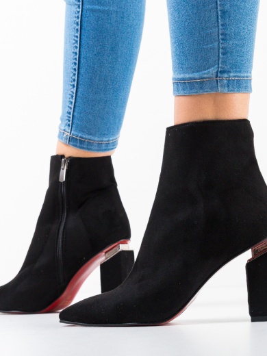 Botine dama Aaisha Negre 2