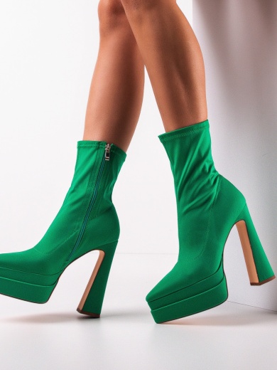 Botine dama Grab Verzi