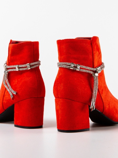Botine dama Jarvis Rosii