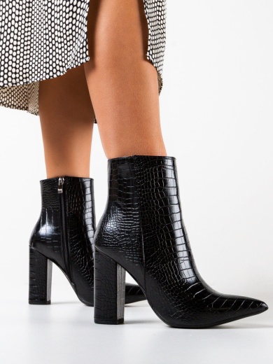 Botine dama Mack Negre