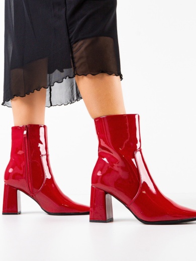 Botine dama Rafino Rosii