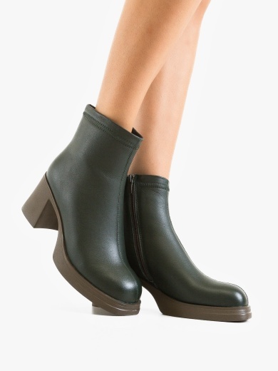 Botine dama Tafta Verde