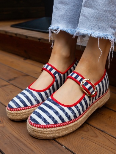 Espadrile dama Gamny Albastri