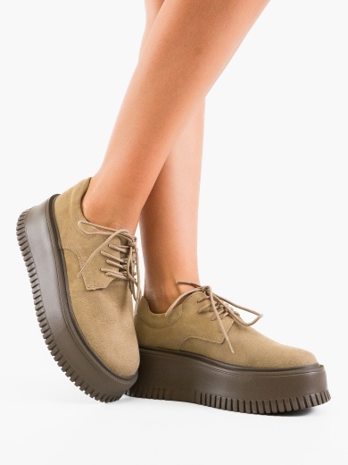 Pantofi casual dama Benve Bej 2